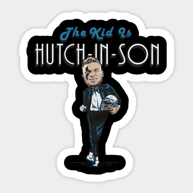 Aidan Hutchinson The Is Hutch-In-Son Sticker by caravalo